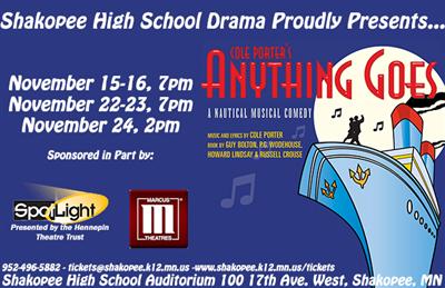 Anything Goes Playbill 