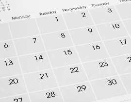 school calendar