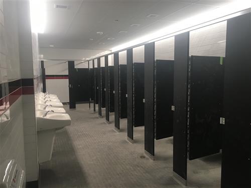 New bathrooms 