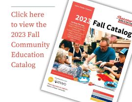  Fall 2023 Community Ed Catalog